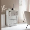 Commode mdf blanc