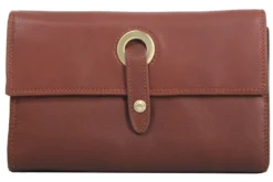 Compagnon tout-en-un katana cuir sauvage Camel