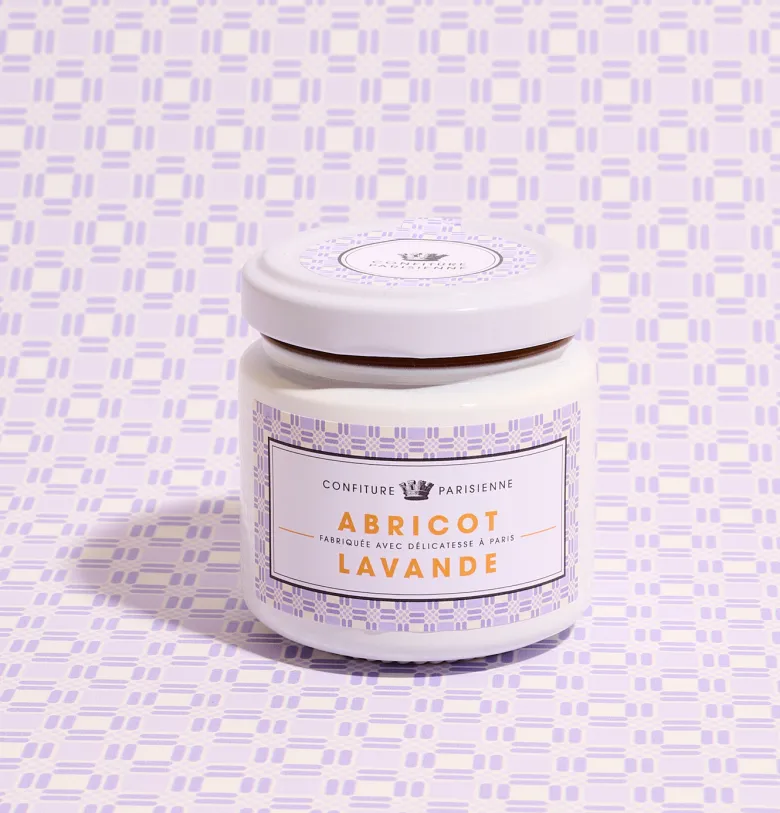 Confiture abricot lavande 100g