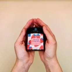 Confiture extra fraise menthe bio