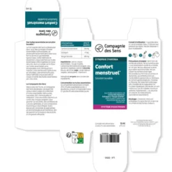 Confort menstruel - huiles essentielles en solution buvable