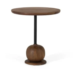 Console bois marron - décoration