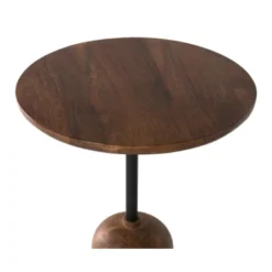Console bois marron - décoration