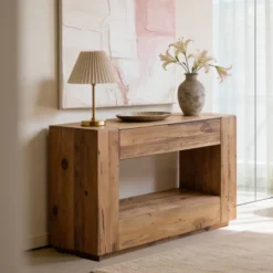 Console en bois recyclé blaise