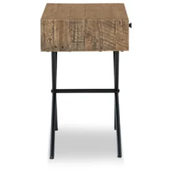 Console 1 tiroir bois marron - labertine