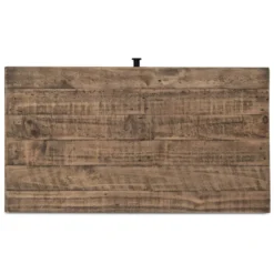 Console 1 tiroir bois marron - labertine