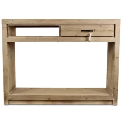 Console 1 tiroir naturel bois naturel -