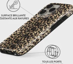 Coque magsafe pour iphone 16 pro tough motifs player burga