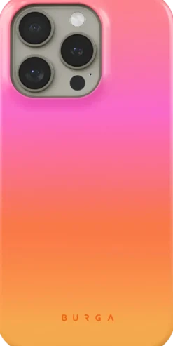 Coque magsafe pour iphone 16 pro tough motifs sunset club burga