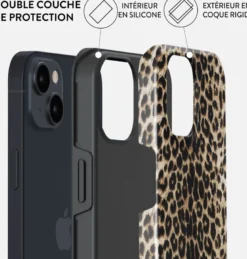 Coque magsafe pour iphone 15 tough motifs player burga