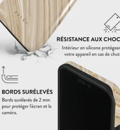 Coque pour iphone 15 pro max rigide motifs full glam burga