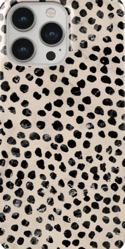Coque pour iphone 14 pro rigide motifs almond latte burga