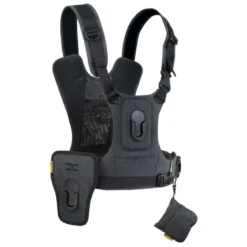 Cotton carrier harnais double