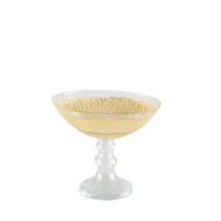 Coupe sur pied dorée - soleil