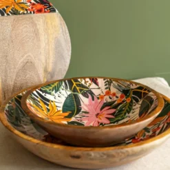 Coupe taiana en manguier 30 cm