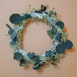 Couronne rotin & fleurs - kit diy