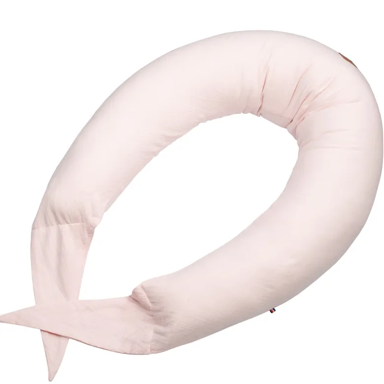 Coussin allaitement housse gaze coton