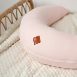 Coussin allaitement housse gaze coton