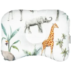Coussin cale-tête coton safari