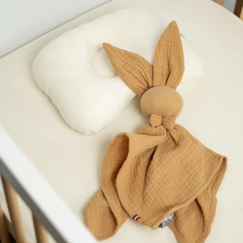 Coussin cale-tête gaze coton jeanne