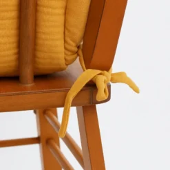 Coussin chaise haute coton bio honey