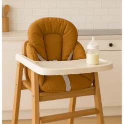 Coussin coupey marron
