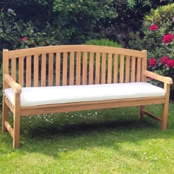 Coussin crème pour banc 180 cm