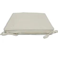 Coussin crème pour fauteuil fixe