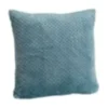 Coussin damier bleu 40x40 cm Bleu