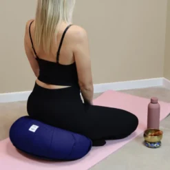 Coussin de méditation - demi-lune