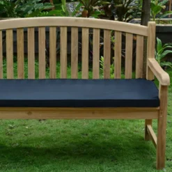 Coussin noir pour banc 150 cm