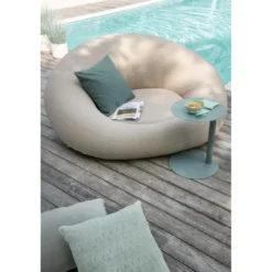Coussin polypropylene vert h.18cm