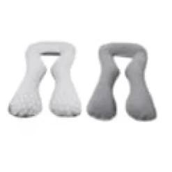 Coussin velinda gris