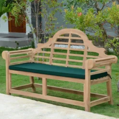 Coussin vert pour banc marlborough 167cm