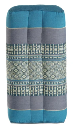 Coussin yoga kapok turquoise Turquoise