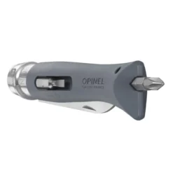 Couteau opinel n°9 bricolage gris