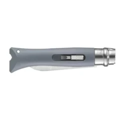 Couteau opinel n°9 bricolage gris