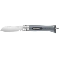 Couteau opinel n°9 bricolage gris