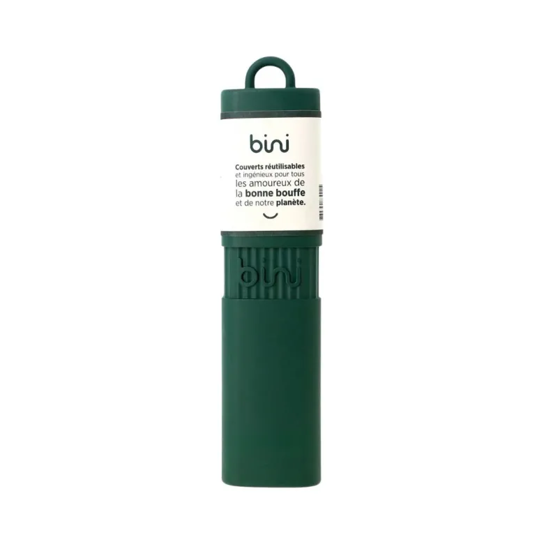 Couverts nomades bini - coloris vert