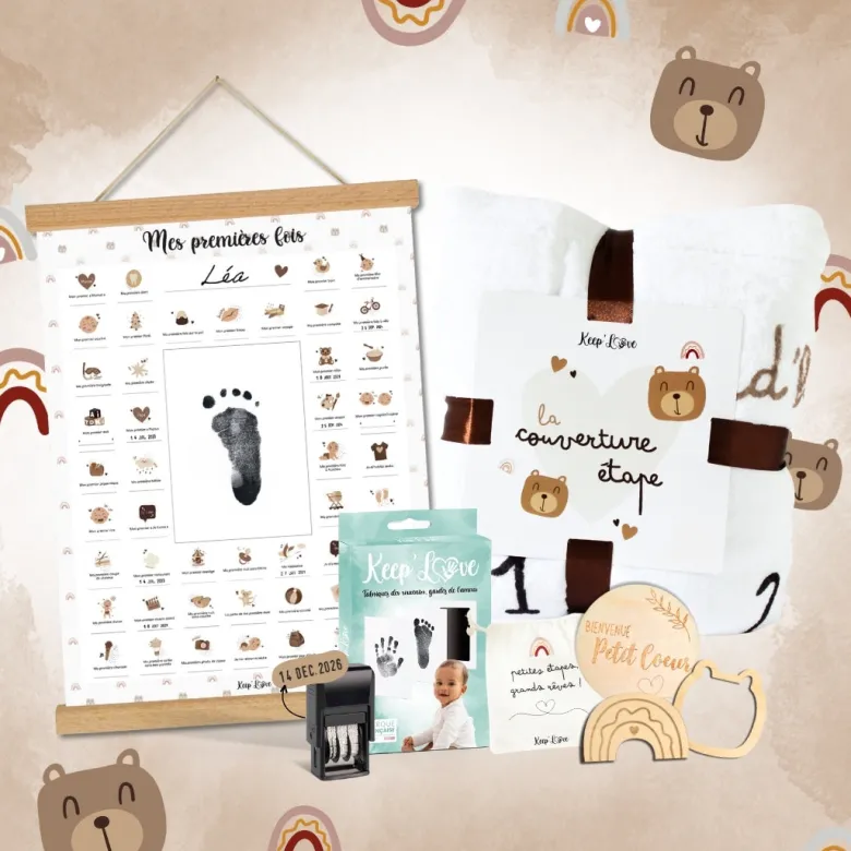 Couverture + affiche + kit empreintes