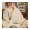 Couverture chauffante 2 places 180x130cm 160w livoo dos221c