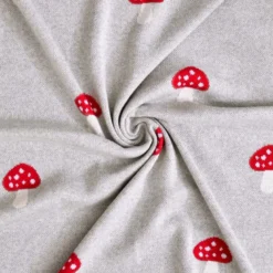 Couverture coton bio champi
