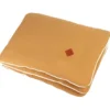 Couverture gaze de coton jeanne camel