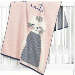 Couverture plaid enfant en coton bio