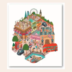 Cozy Stickers Mon petit tour d'Europe