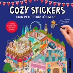 Cozy Stickers Mon petit tour d'Europe