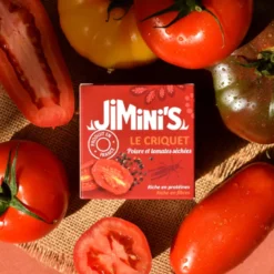 Criquet poivre tomates séchées