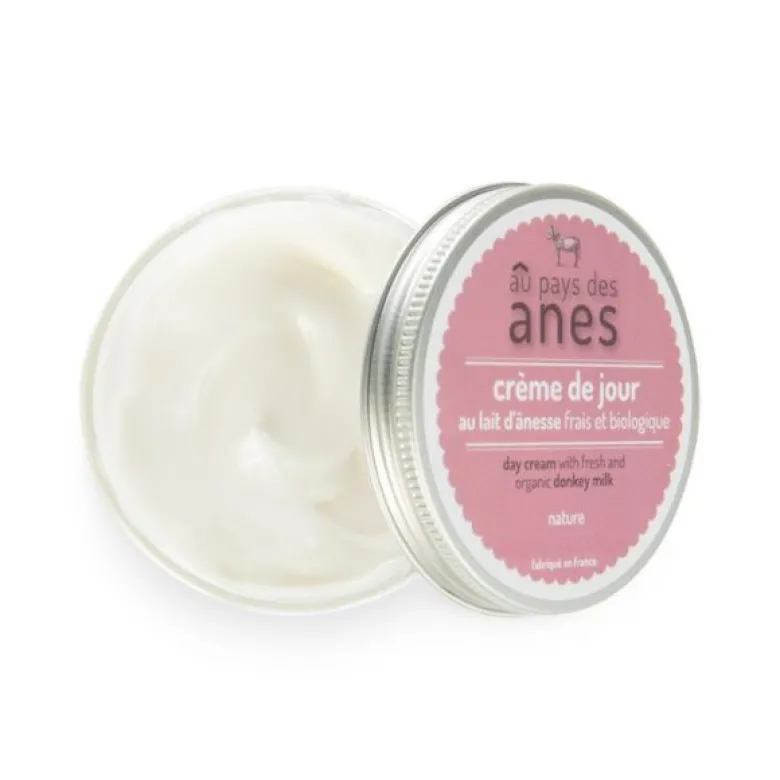 Crème de jour lait d'ânesse frais et bio