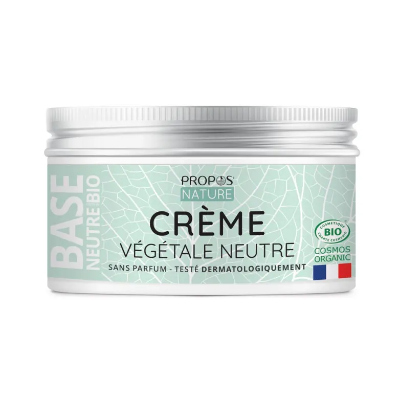 Crème neutre végétale