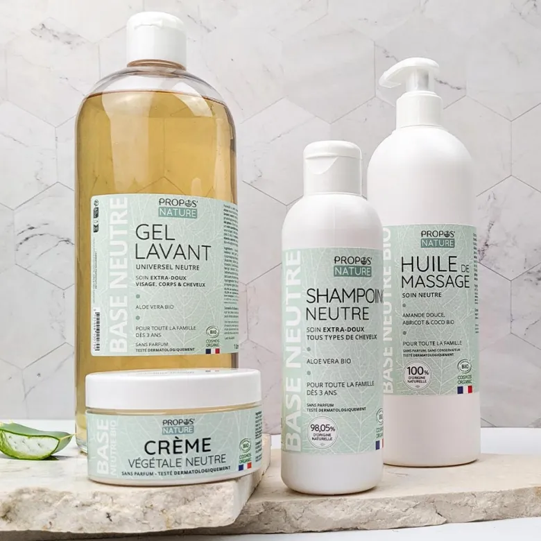 Crème neutre végétale